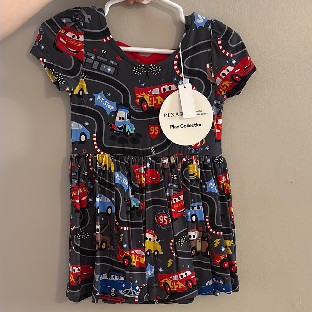 Disney Cars Little Sleepies Bodysuit Dress